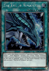 The Eye of Timaeus - RA04-EN192 - (Platinum Secret Rare) - 1st Edition